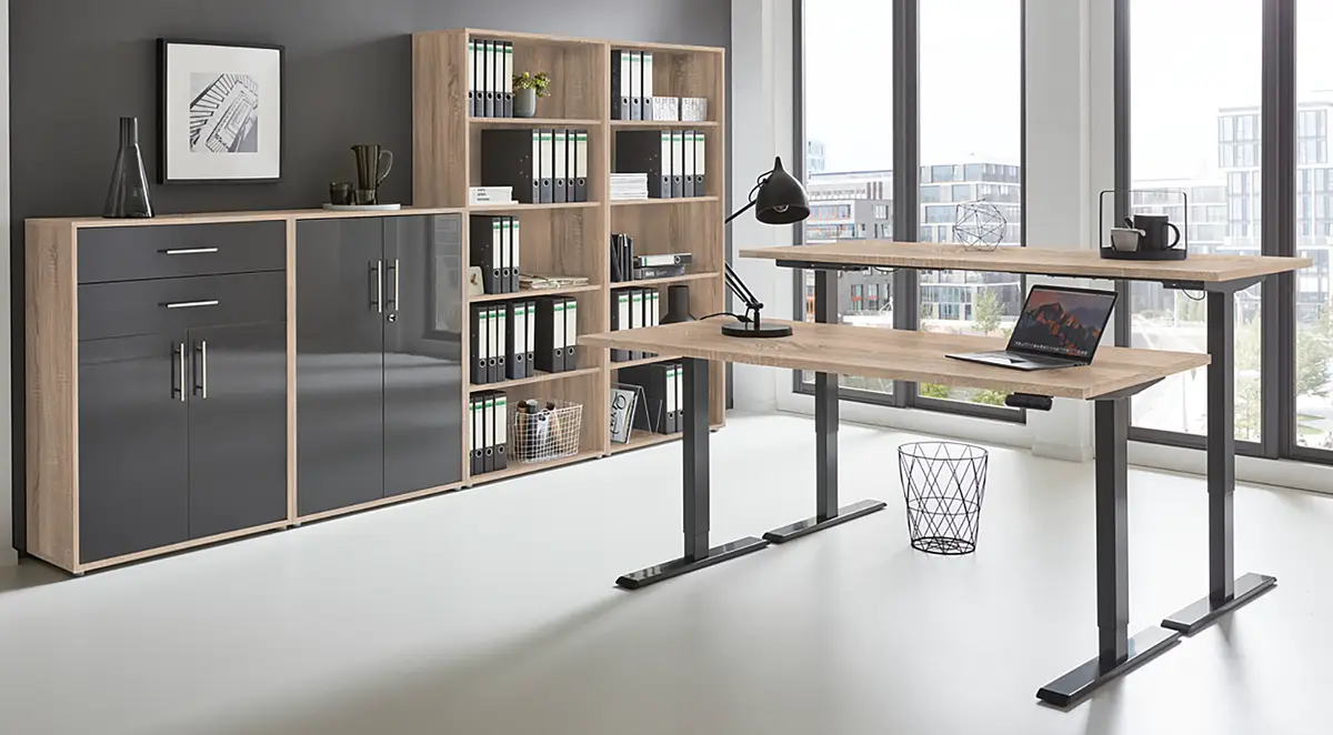Büro-Set 5-teilig Set C | Braun