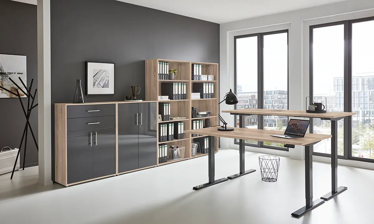 Büro-Set 5-teilig Set C | Braun