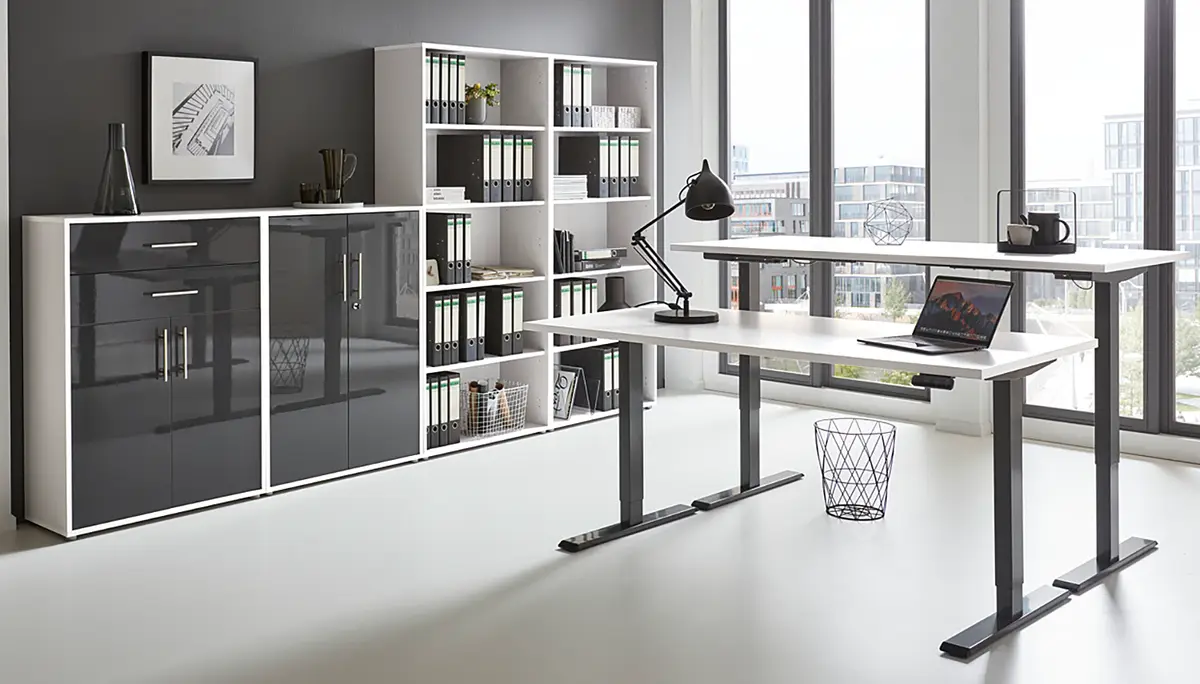 Büro-Set 5-teilig Set D | Weiß