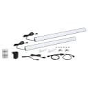 LED-Lightbar Set Dynamic Rainbow 61cm | Schwarz