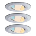 Einbauleuchten Calla 3er-Set | Grau