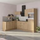 Eckküche Variante C | Holztöne