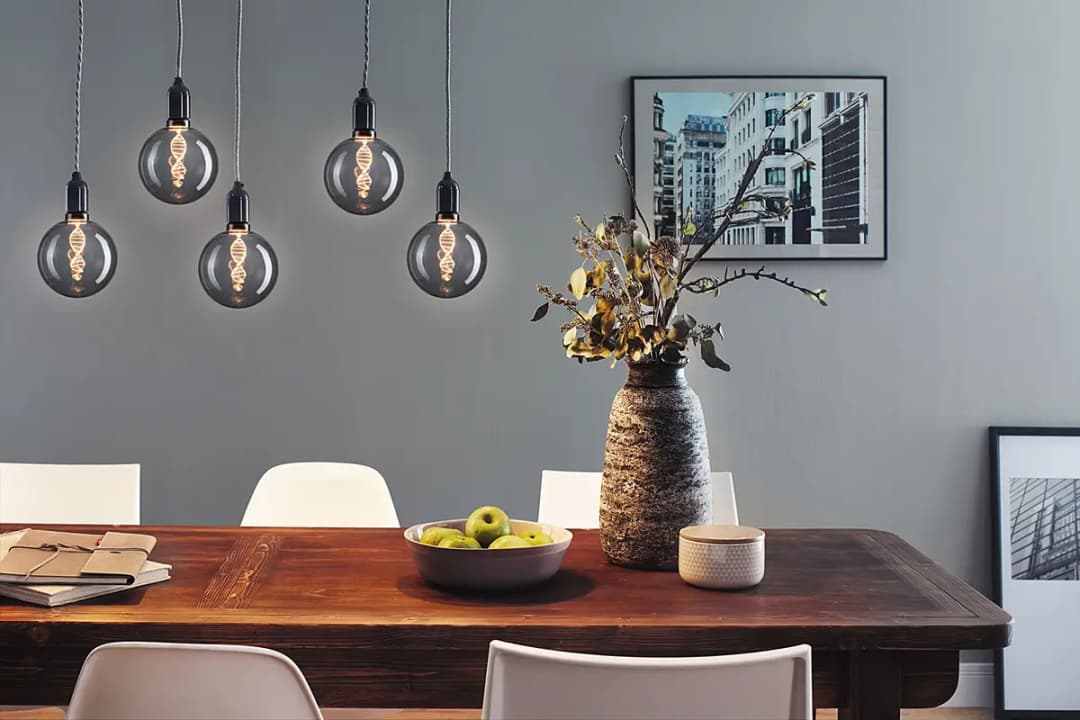 LED-Leuchtmittel Inner Glow Helix Typ A | Grau