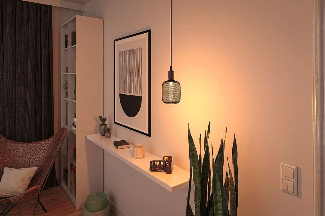 LED-Leuchtmittel Glow Zyl Helix | Schwarz