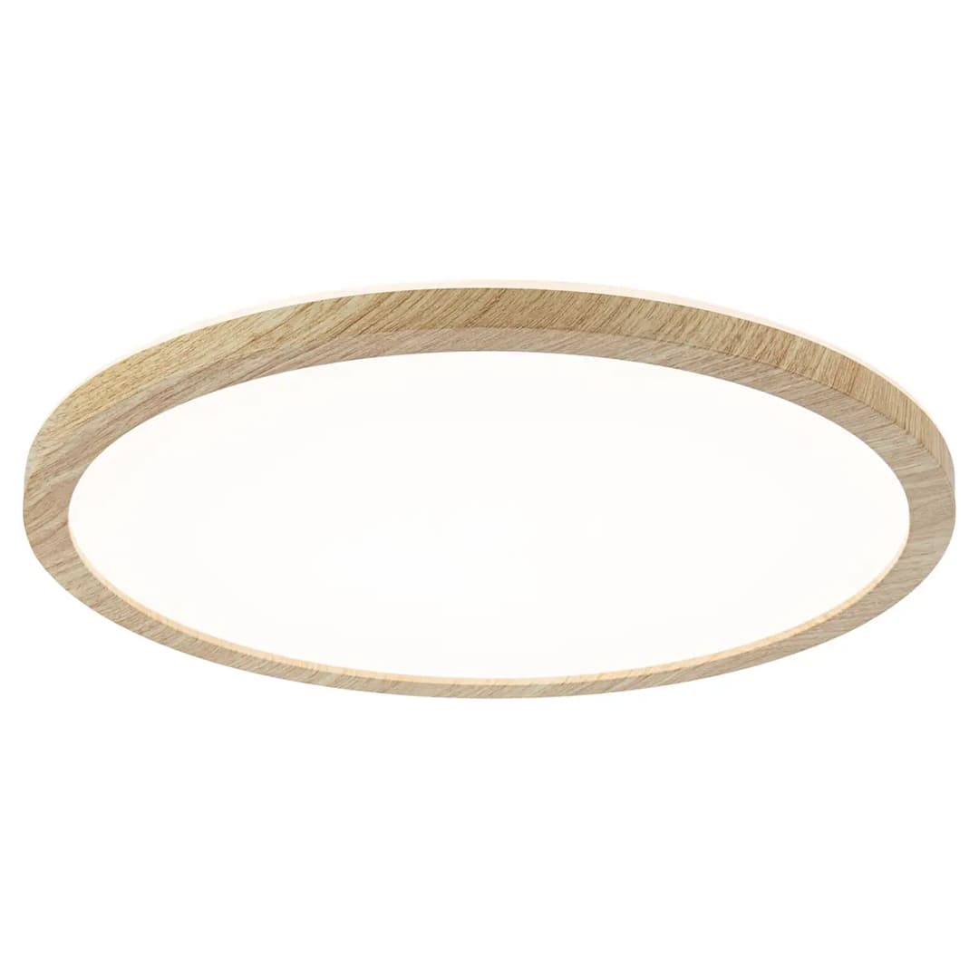 LED-Deckenleuchte Atria Shine | Braun