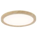 LED-Deckenleuchte Atria Shine | Braun