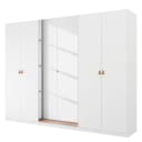 Drehtürenschrank Homey | Weiß