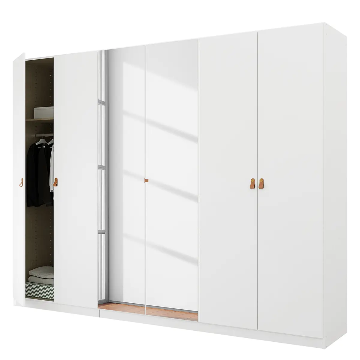 Drehtürenschrank Homey | Weiß