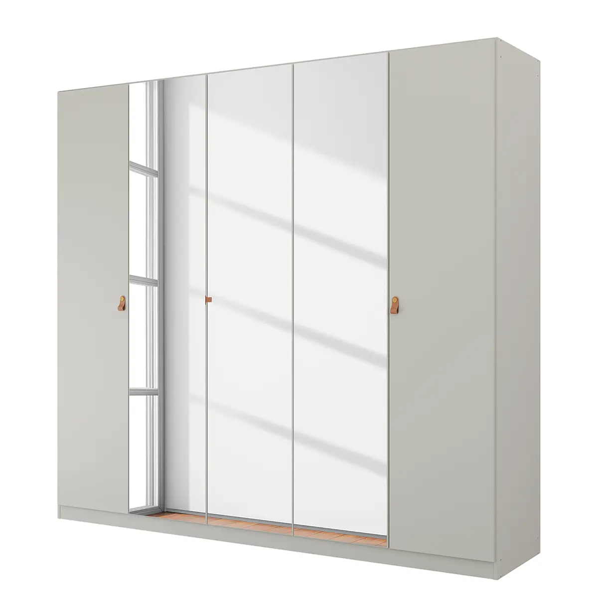 Drehtürenschrank Homey | Grau