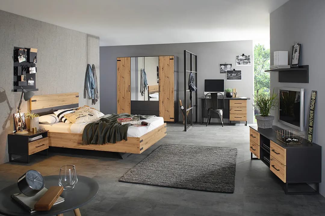 Bettgestell | Braun