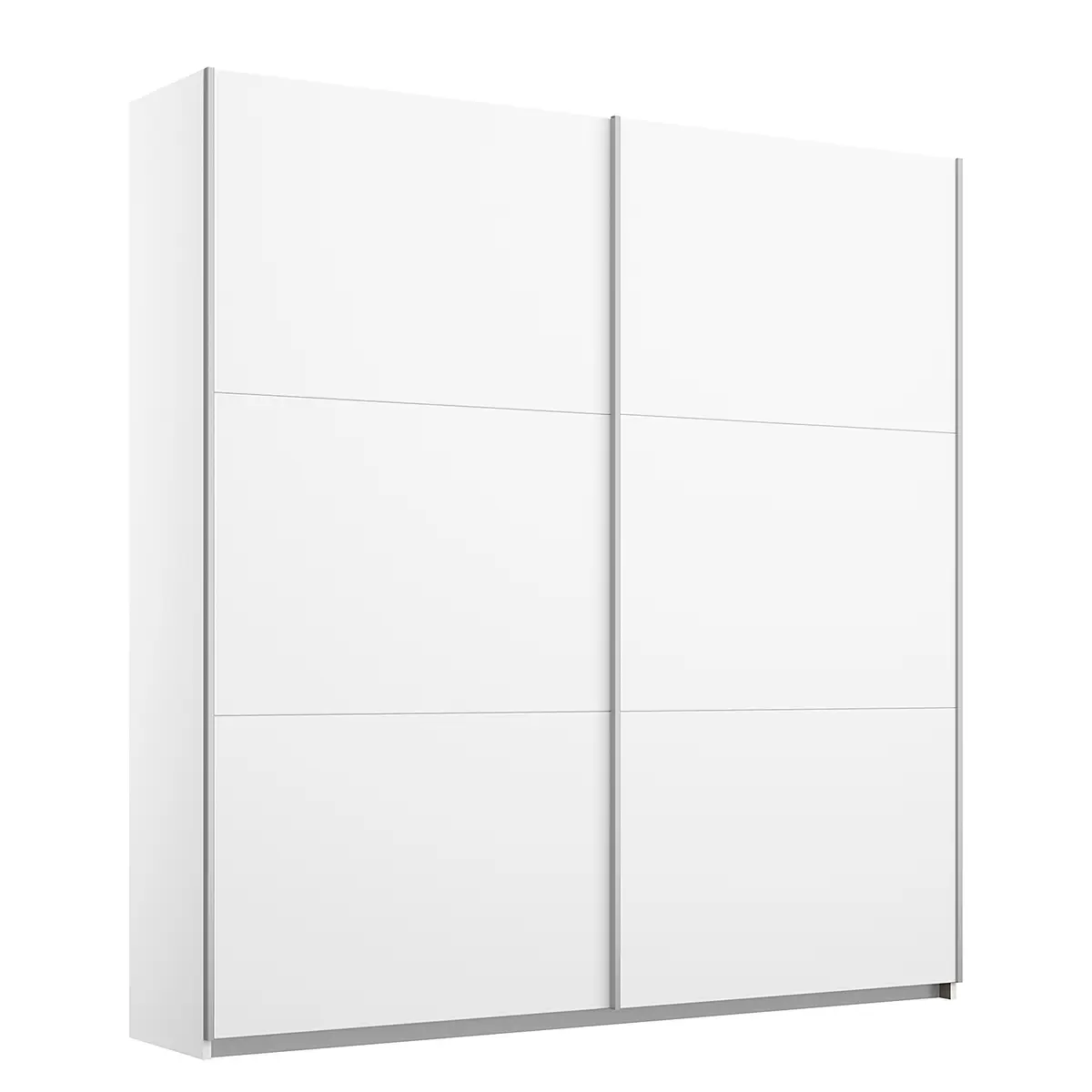 Schwebetürenschrank Aurelio 175cm Weiß/Alpinweiß Basic | Weiß