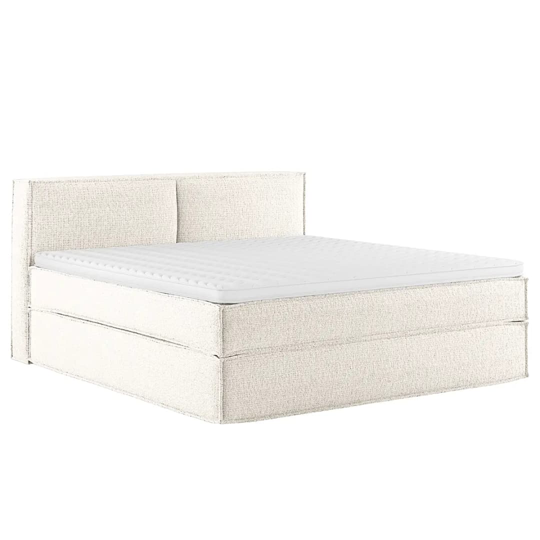 Premium Boxspringbett KINX | Weiß