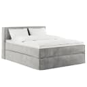 Premium Boxspringbett mit Kopfteil 160 x 200cm Samt Onoli