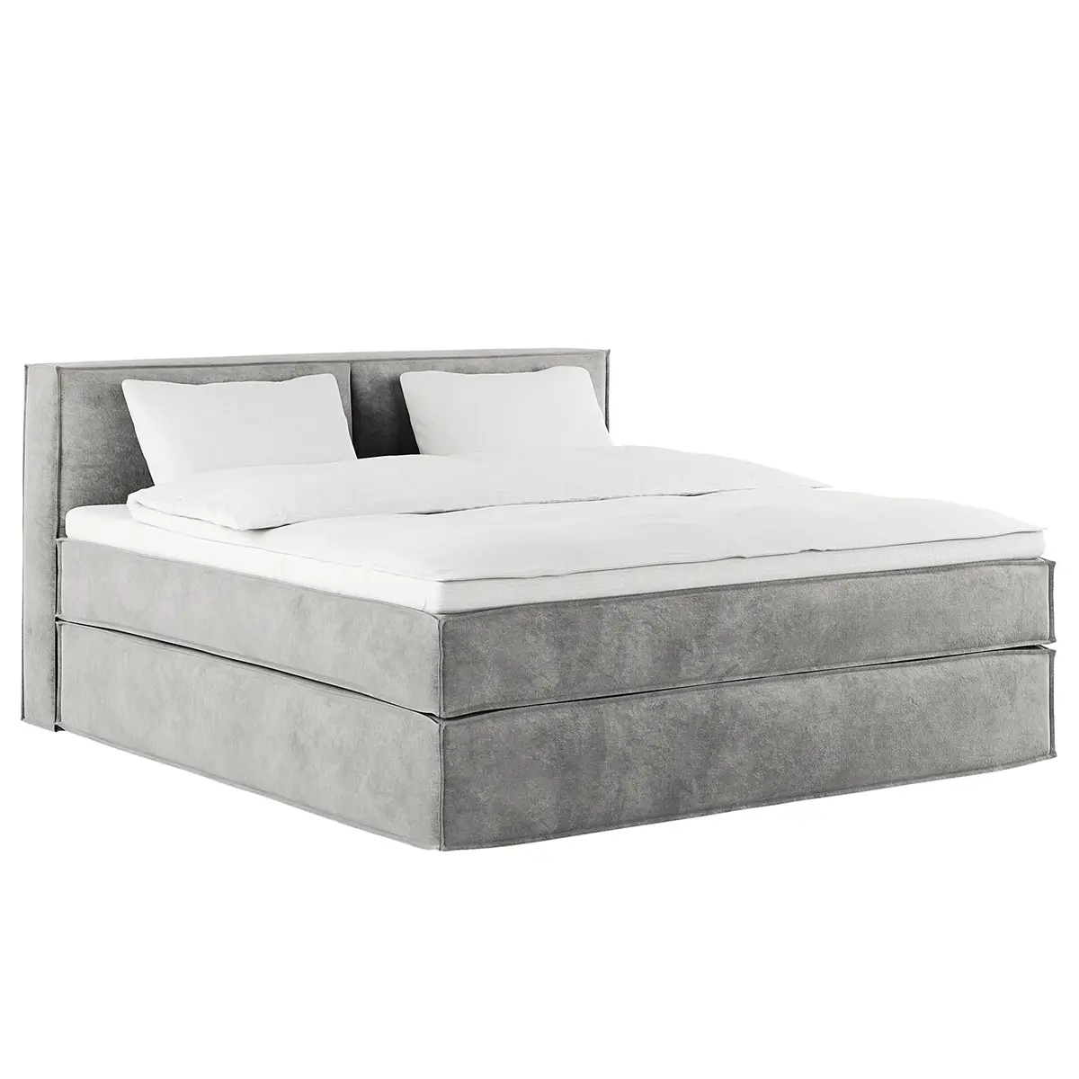 Premium Boxspringbett mit Kopfteil 180 x 200cm Samt Onoli