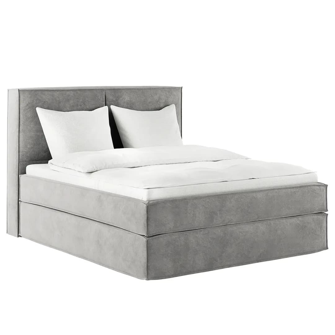 Premium Boxspringbett mit Kopfteil 180 x 200cm Samt Onoli