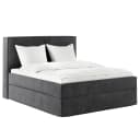 Premium Boxspringbett mit Kopfteil 200 x 200cm Samt Onoli