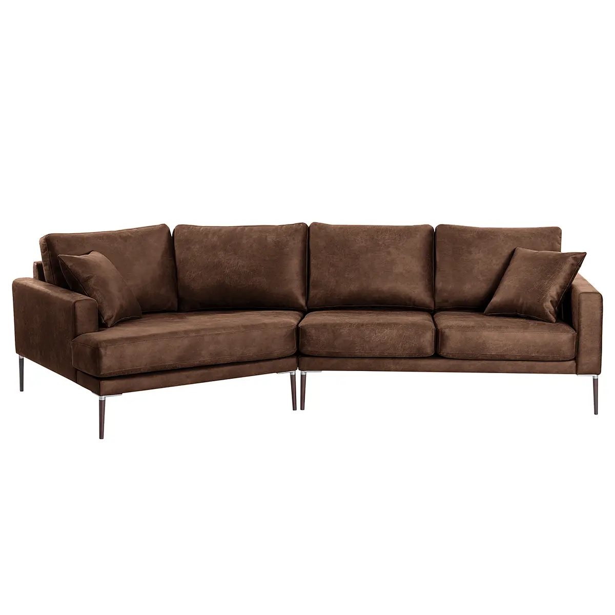 Ecksofa Yaka | Braun