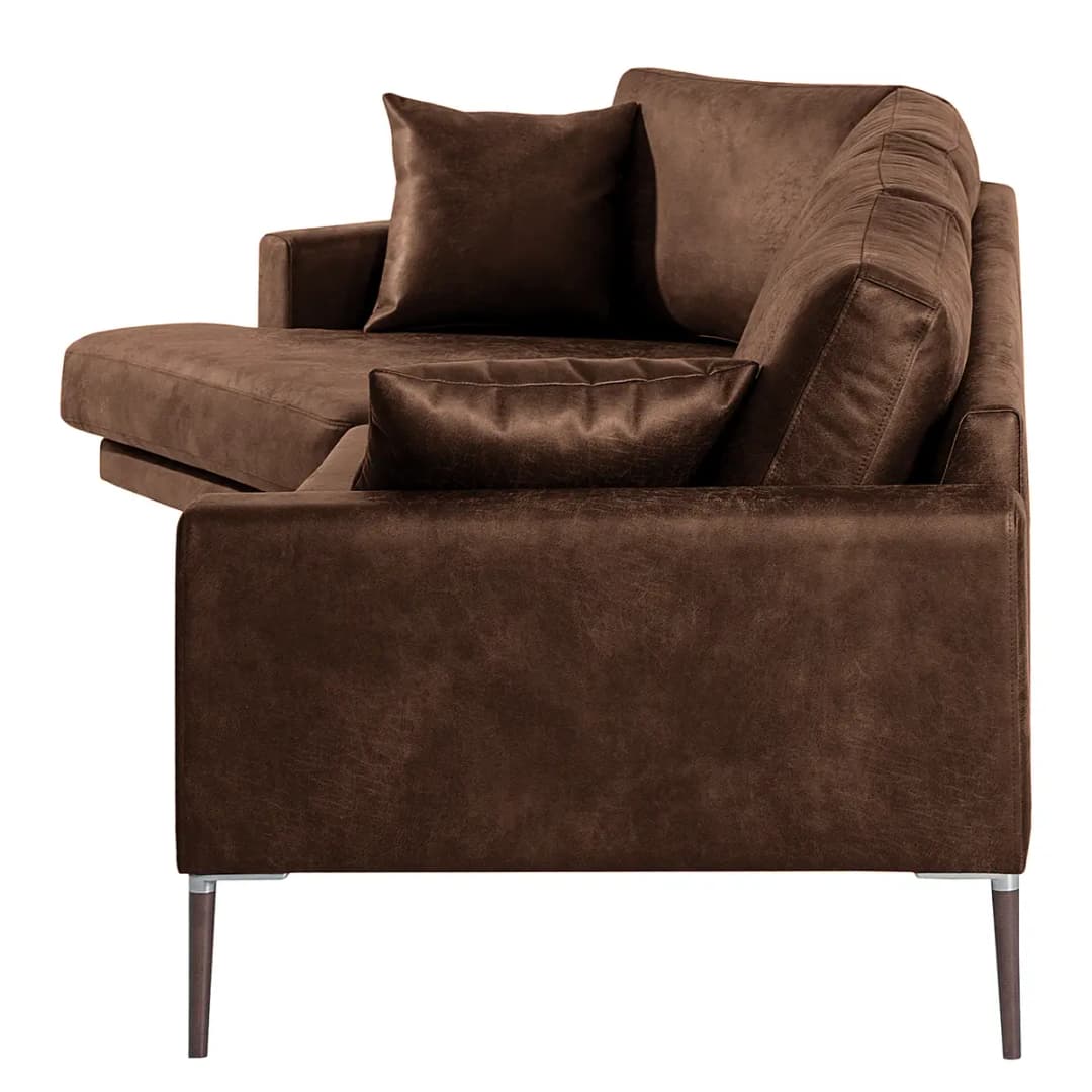 Ecksofa Yaka | Braun