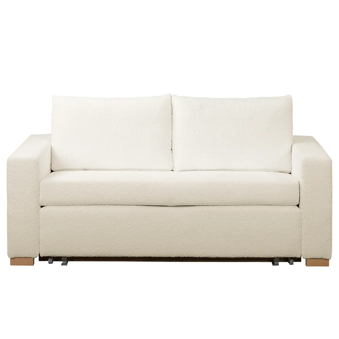 Schlafsofa Abby | Weiß