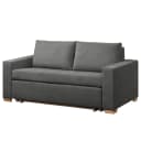 Schlafsofa Basic Grau/Graubraun Strukturstoff Rima 153cm