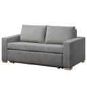 Schlafsofa Basic Grau/Grau Strukturstoff Rima 193cm | Grau