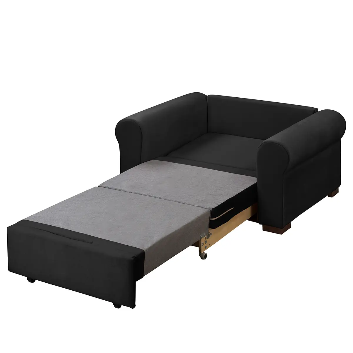 Schlafsessel Basic Country Krysia | Schwarz