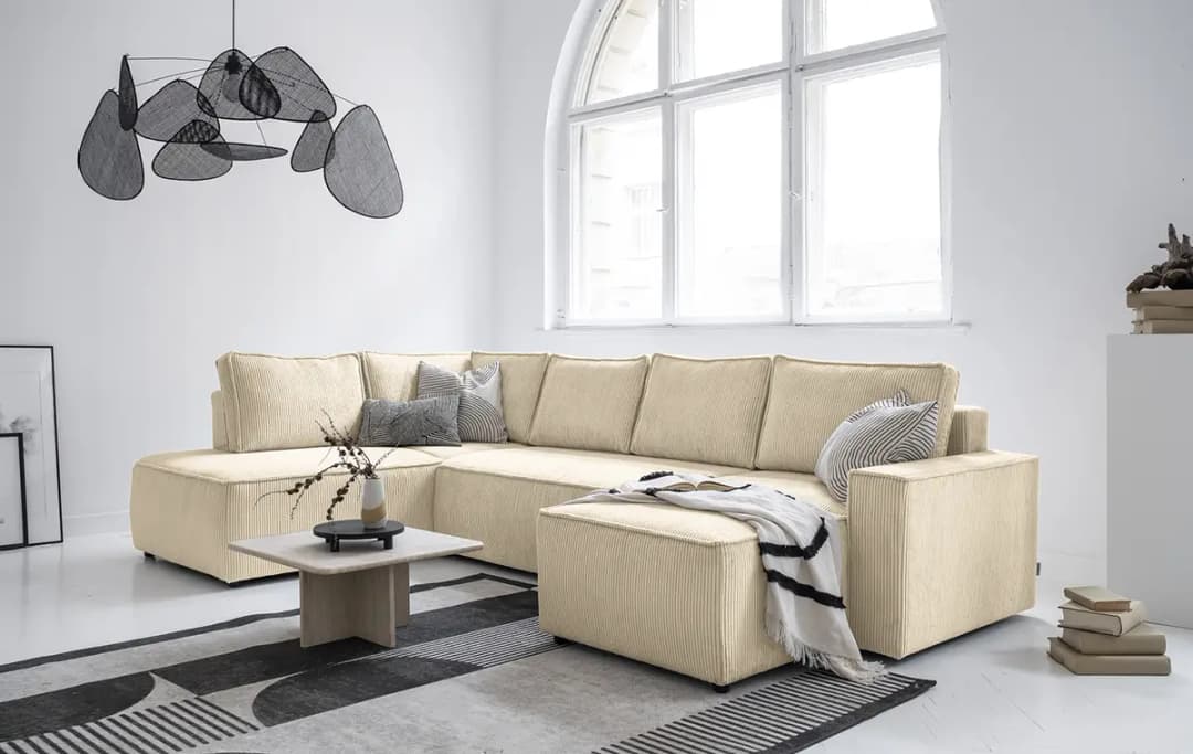 Wohnlandschaft Poppy | Beige