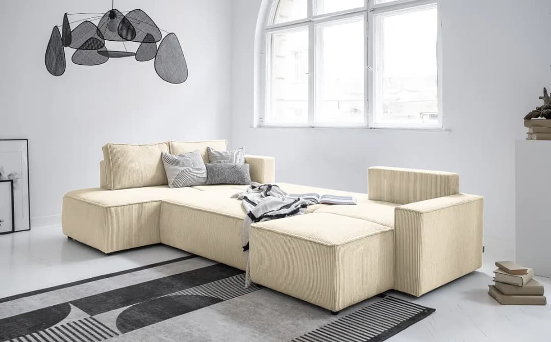 Wohnlandschaft Poppy | Beige
