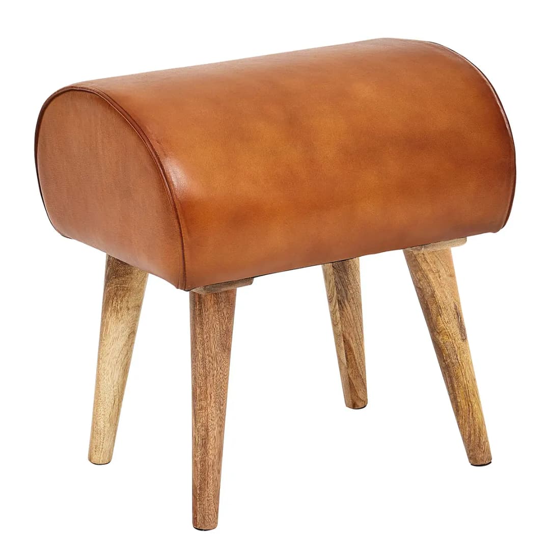 Polsterhocker Sora | Braun