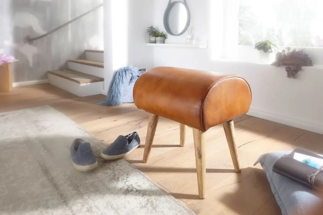 Polsterhocker Sora | Braun