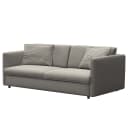 3-Sitzer Sofa Grau/Grau Webstoff Mava | Grau