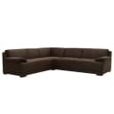 Boxspring-Ecksofa Medea | Braun