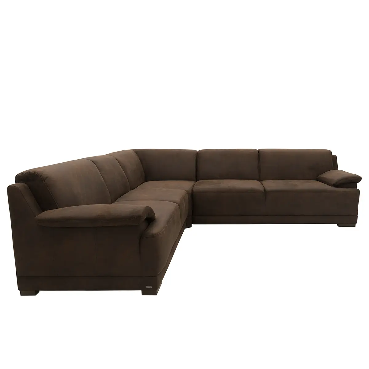 Boxspring-Ecksofa Medea | Braun