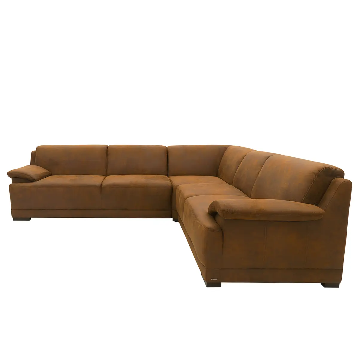 Boxspring-Ecksofa Medea | Braun