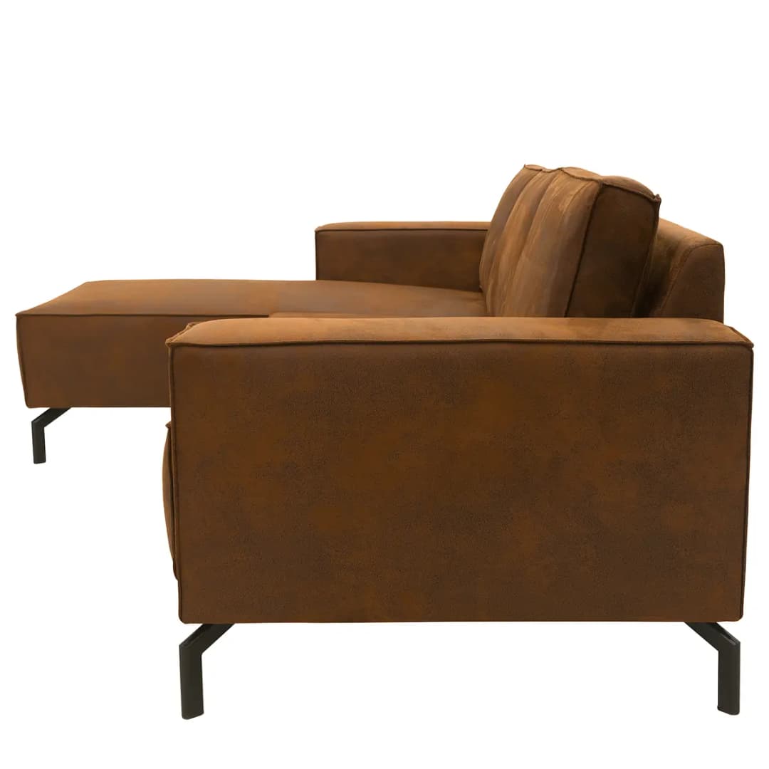 Ecksofa Durgen | Braun