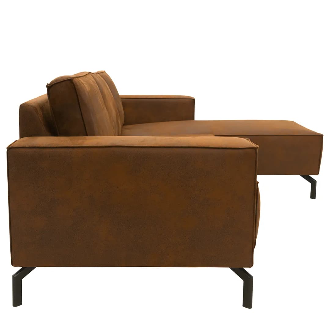 Ecksofa Durgen | Braun