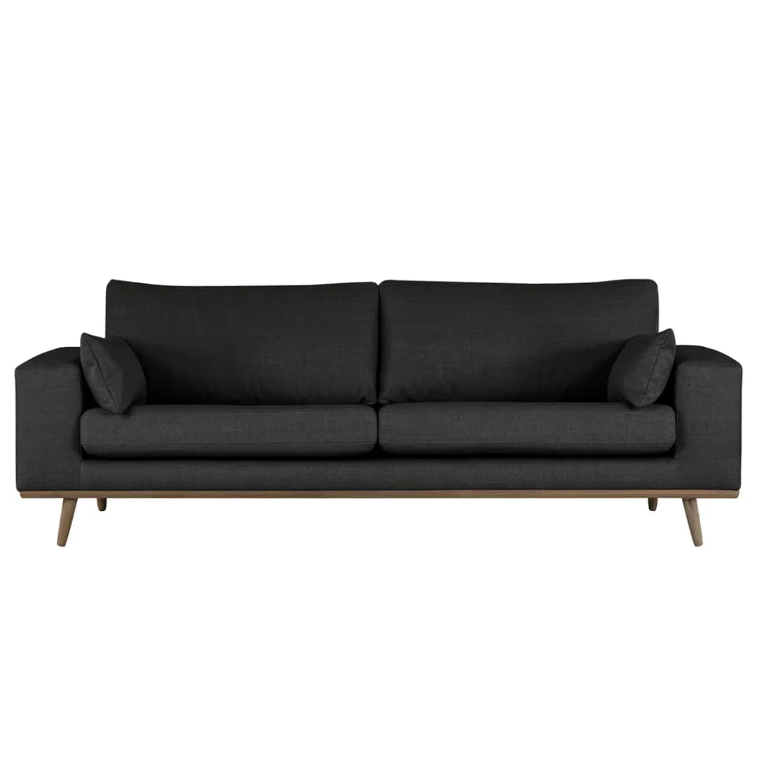 2-Sitzer Sofa Otrera | Schwarz