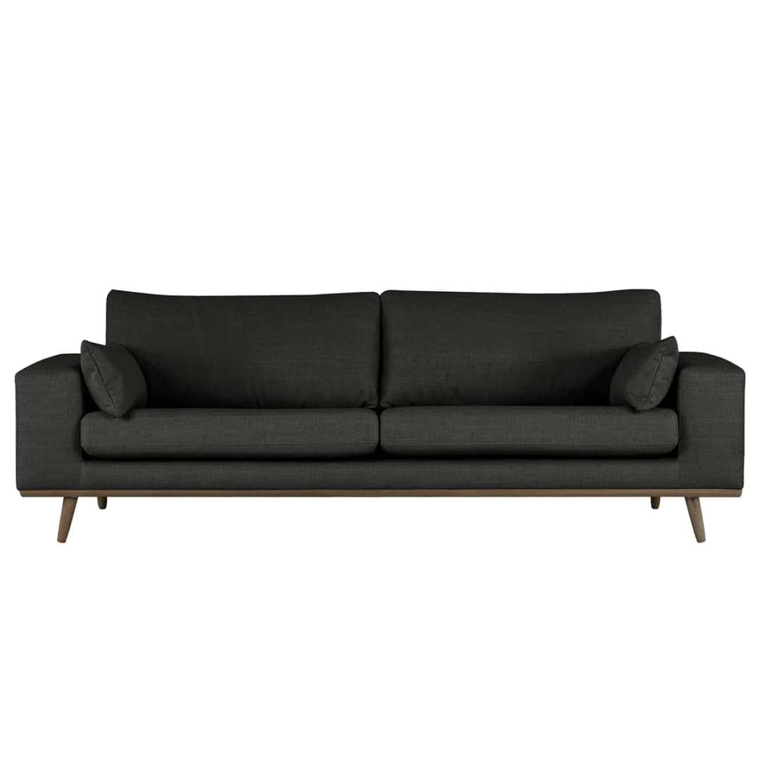 3-Sitzer Sofa Otrera | Schwarz