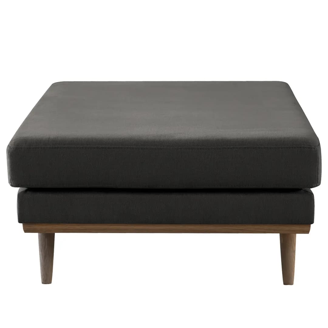 Polsterhocker | Grau