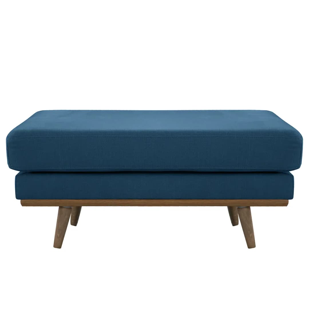 Polsterhocker | Blau