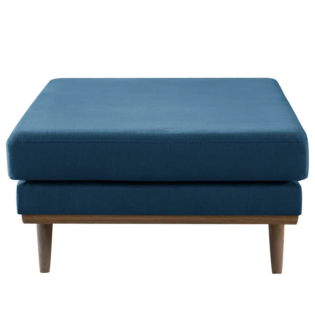 Polsterhocker | Blau