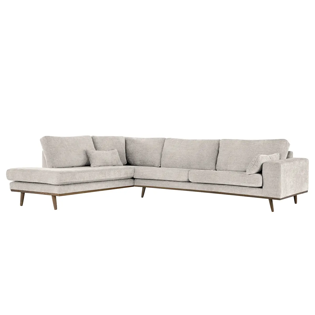 Ecksofa Cieli | Grau