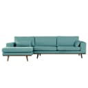 Ecksofa Lark | Blau