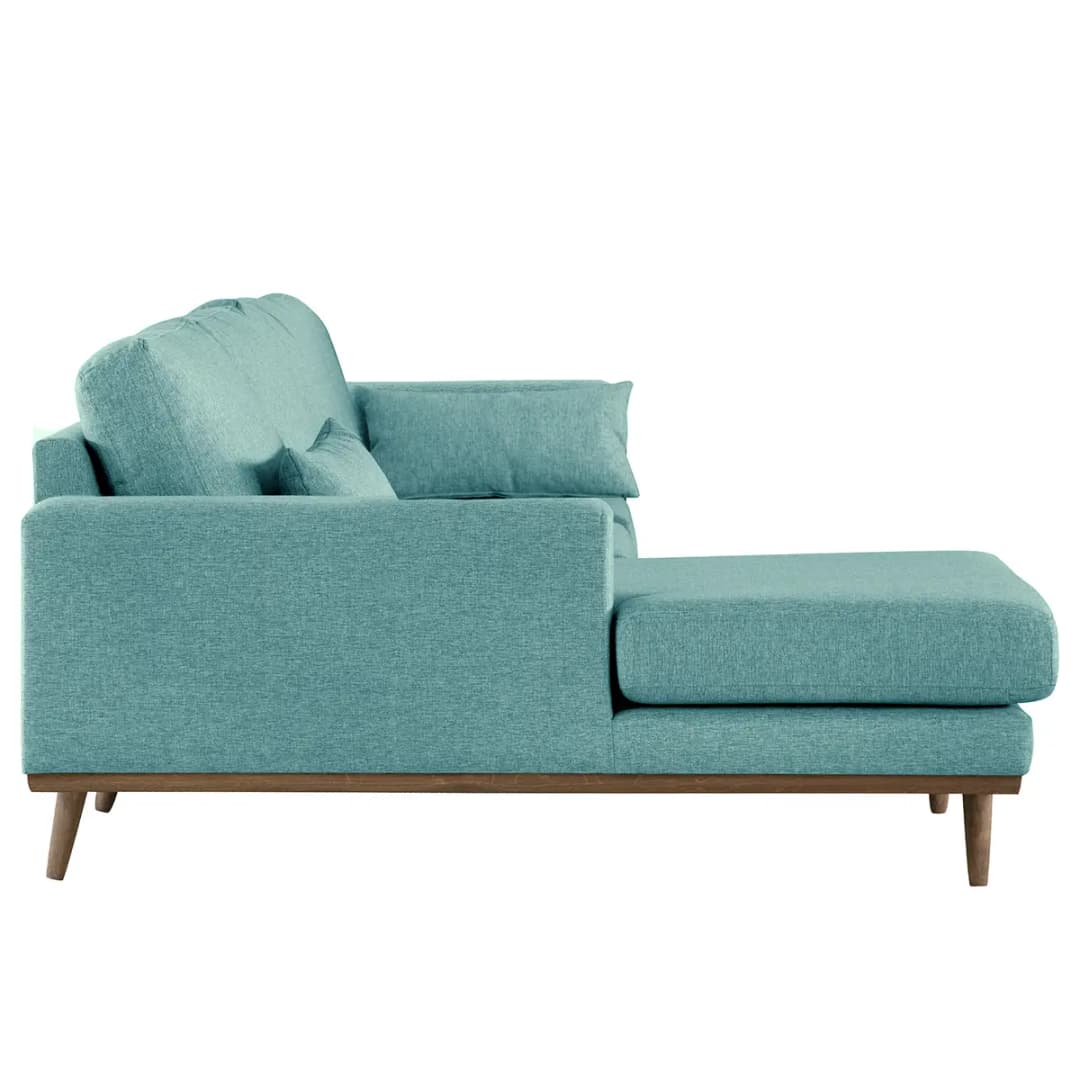 Ecksofa Lark | Blau