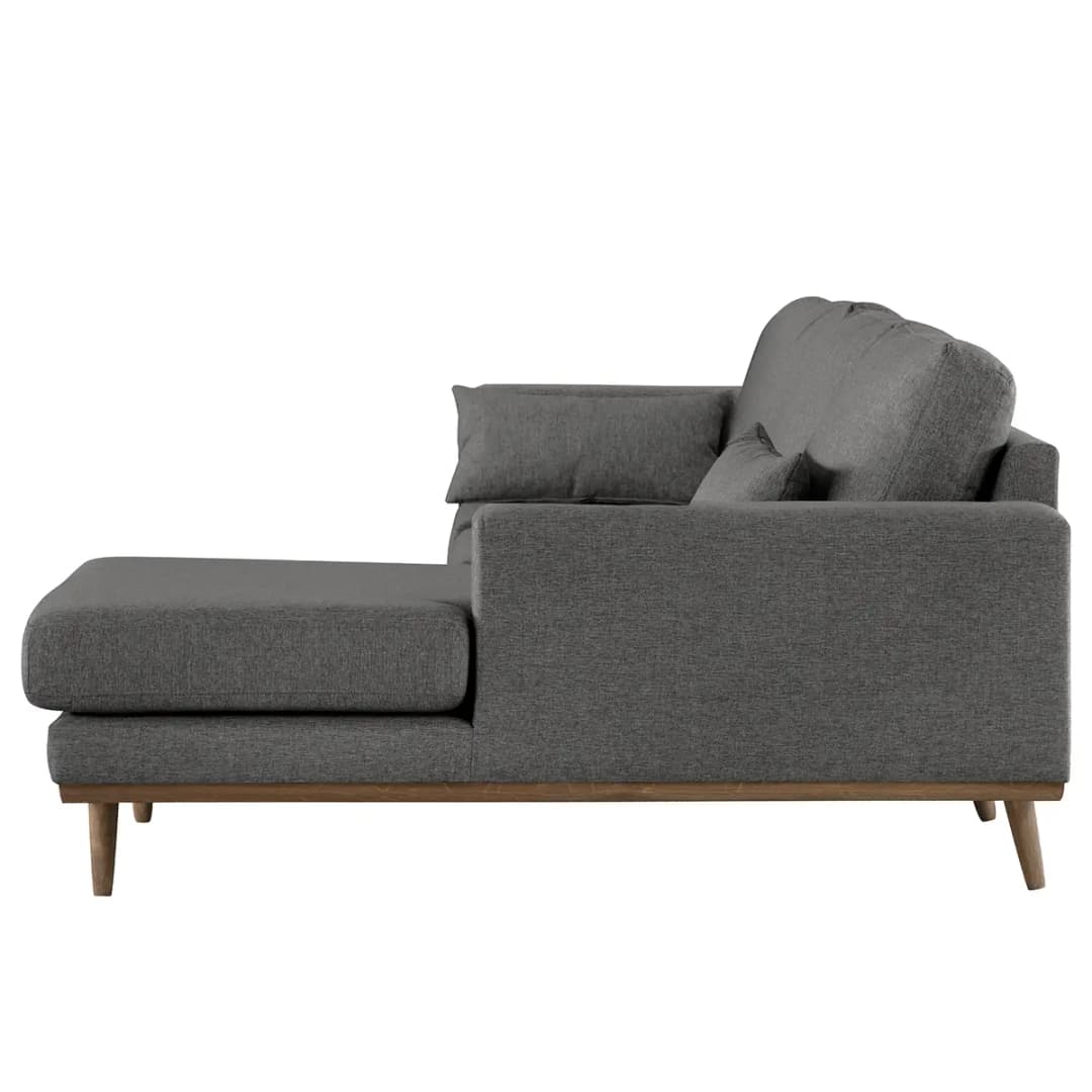 Ecksofa Lark | Grau
