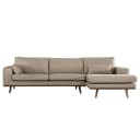 Mørteens Ecksofa mit Longchair Otrera | Beige