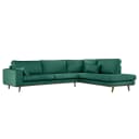Ecksofa Otrera | Grün