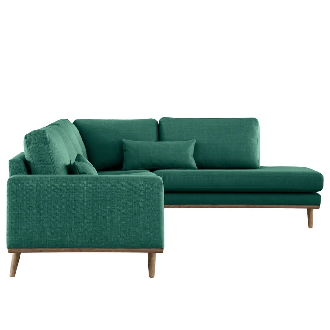 Ecksofa Otrera | Grün