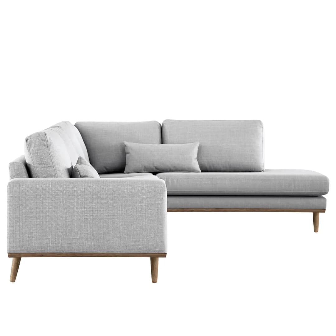 Ecksofa Otrera | Grau