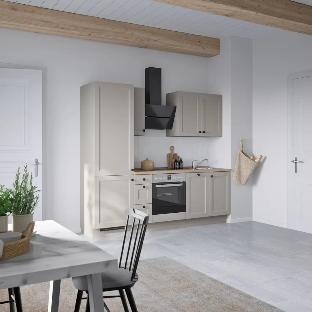 Nobilia Küchenzeile High-Line Cascada Variante A 240cm Ausrichtung